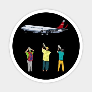 Plane Spotting Magnet